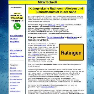 Kl&uuml ngelskerl Ratingen | Schrottsammler Ratingen