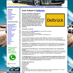 Auto Ankauf Delbr&uuml ck | Autoankauf in Delbr&uuml ck