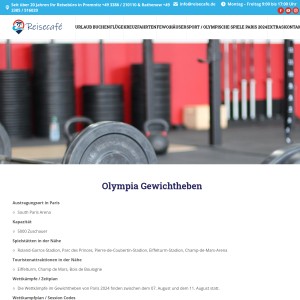 Gewichtheben Olympia