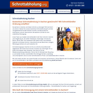 Schrottabholung Aachen • Altmetall-Recycling fördern