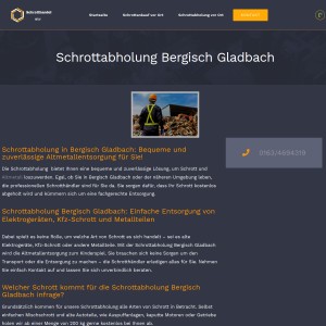 Schrottabholung in Bergisch Gladbach - Schrotthandel NRW