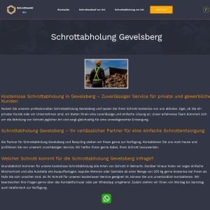 Schrottabholung in Gevelsberg - Schrotthandel NRW