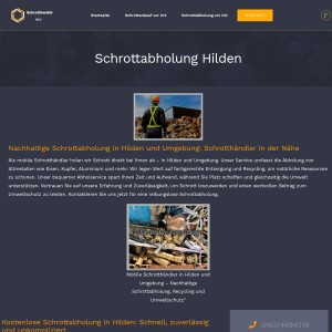 Schrottabholung in Hilden - Schrotthandel NRW