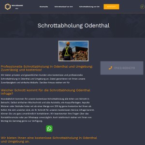 Schrottabholung in Odenthal - Schrotthandel NRW