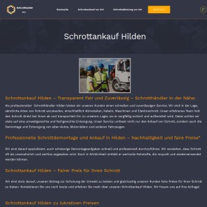 Schrottankauf in Hilden - Schrotthandel NRW