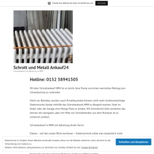 Schrott und Metall Ankauf24- Schrottankauf mit Abholung in NRW