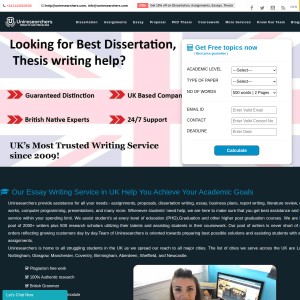 Dissertation Writers in UK