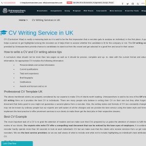 Best CV Writing Service in UK
