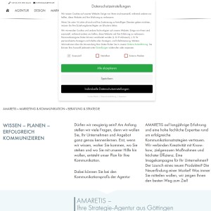 Marketing Beratung & Strategie | AMARETIS | Werbeagentur aus Göttingen