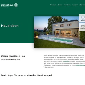 Moderner Hausbau - Atmoshaus AG