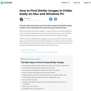 How to Find Similar Images Online and on Mac
