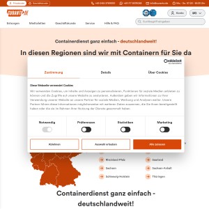 Den richtigen Containerdienst im Internet finden