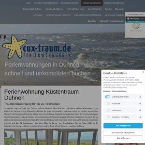 Ferienwohnung Küstentraum in Cuxhaven Duhnen