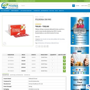 Fildena 100mg: Best Erectile Dysfunction Treatment Tablet