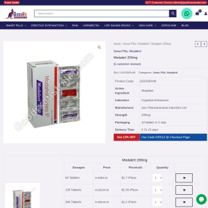 Buy Modalert 200 mg - Goodrxaustralia