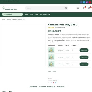 Buy kamagra oral jelly vol 2 online