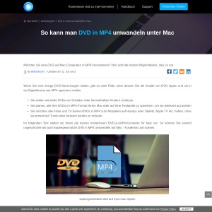 Die besten DVD to MP4 Converter Freeware für PC und Mac 2016