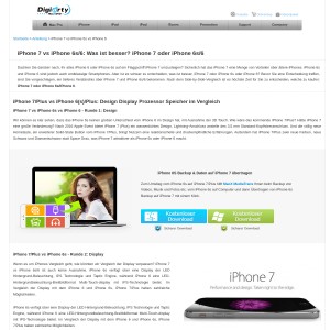 iPhone 7 vs iPhone 6s - Neue Features im iPhone 7