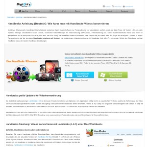 Handbrake Anleitung: Videos konvertieren mit Handbrake 1.0.0