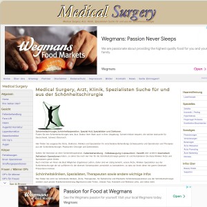 Medical Surgery.com, Verzeichnis von Plastischer Chirurgie, Schönheitschirurgen