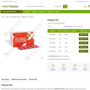 Fildena 150- Buy Fildena 150online | Medypharmacy