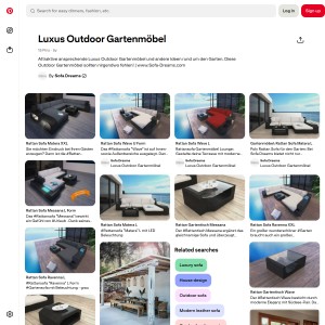 Luxus Outdoormöbel