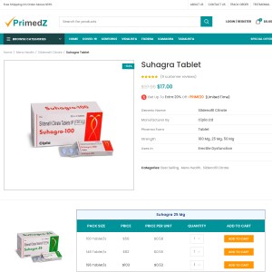 Suhagra : Buy online with Lowest Price | Primedz
