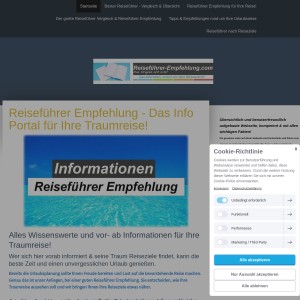 Reiseführer Empfehlung - Das Info Portal für Ihre Traumreise!