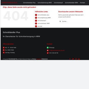 Schrottabholung Köln > direkt vor Ort