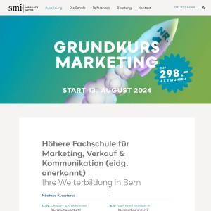 SMI - Weiterbildung Marketing und Verkauf
