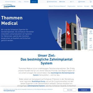 Zahnimplantate Hersteller - Thommen Medical AG