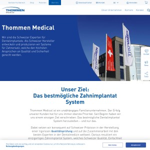 Zahnimplantate Hersteller - Thommen Medical AG