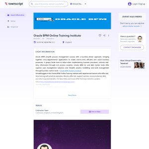 Oracle BPM Online Training
