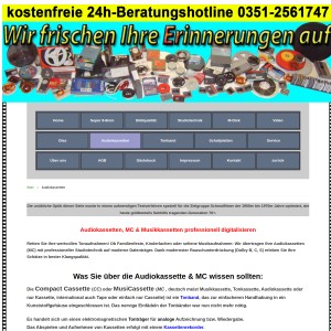 Audiokassetten &amp; MC digitalisieren | Musikkassetten überspielen