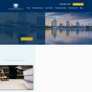 Screenshot of the J Stanford Morse, P.A. website