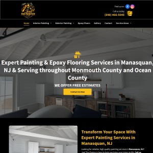 Screenshot of the Joel The Painter LLC website