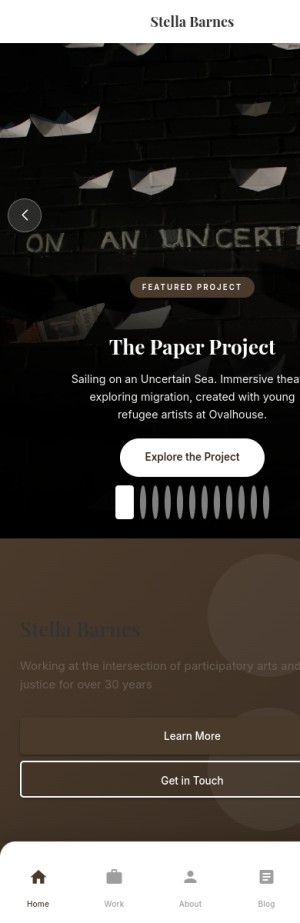 Stella Barnes Arts Mobile