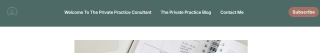 Screenshot of Private Practice Consultant