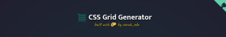 CSS Grid Generator