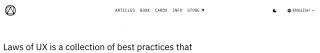 Laws of UX