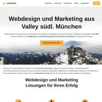 Vorschaubild mcHell Webdesign und SEO