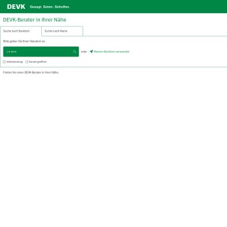 Vorschaubild DEVK Versicherung