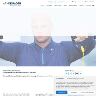 Vorschaubild Arne Hagen Personal Trainer Ernährungscoach