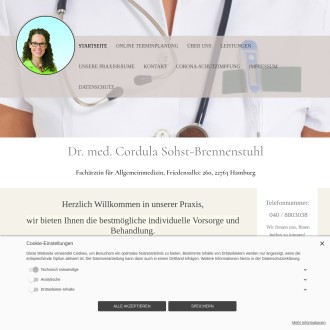 Vorschaubild Dr. med. Cordula Sohst-Brennenstuhl Fachärztin für Allgemeinmedizin