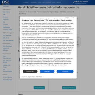 Vorschaubild DSL Tarife Übersicht - DSL Forum - RSS News