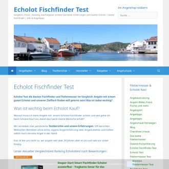 Vorschaubild Echolot Fischfinder Test