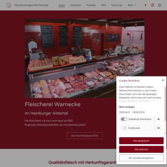 Vorschaubild Volker Warnecke Schlachterei und Partyservice