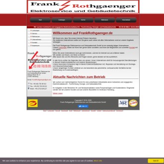 Vorschaubild Frank Rothgaenger Elektroservcie und Gebäudetechnik GmbH