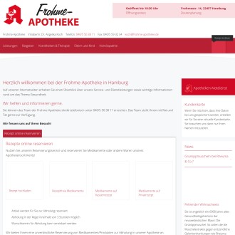 Vorschaubild Frohme-Apotheke