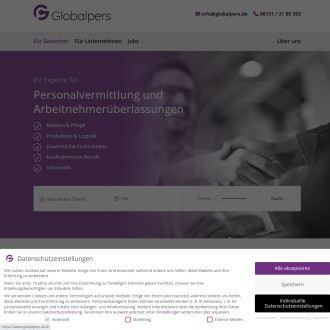 Vorschaubild Globalpers GmbH